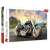 Trefl 500 piece puzzle, motorcycle in mountains