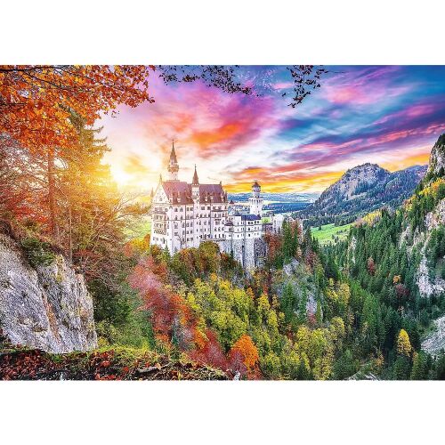 Puzzle Trefl Zamek Neuschwanstein, 500 elementów