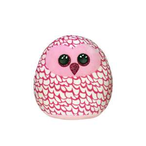 Ty Squish-a-Boos párna alakú plüss figura PINKY, 22 cm - rózsaszín bagoly 84839935 Plüssök - Bagoly