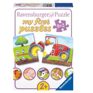 Puzzle cu ferma, 9x2 piese 55062694 - Puzzle