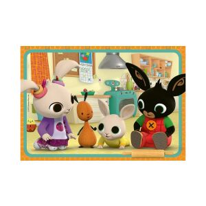 Puzzle Ravensburger Bing de 12 piese cu Bing și prietenii într-o scenă de bucătărie. - Puzzle 3D & Puzzle cu burete