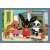 Bing and his friends playing outside, Ravensburger 12 piece puzzle