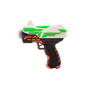 TackPro Swift foam dart blaster toy gun, green and white, 15 cm - Toy Gun, Bullet