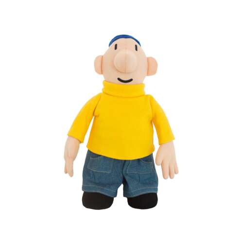 Sárga Szomszéd plüss figura, 35 cm - Plüssjáték