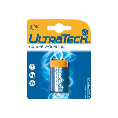 UltraTech 9V Alkáli Elem - 1 db