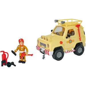 Fireman Sam Mountain 4x4 toy car with Sam figure and accessories - Simba Toys Kids's play car