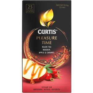 Curtis Pleasure Time Fekete Tea - Karamell, Alma, Csipkebogyó - 25 filter 131710688 - Fekete tea
