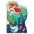Disney Princess Ariel 4x54 piece jigsaw puzzle, featuring Ariel with Flounder and Sebastian