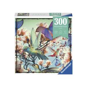 Ravensburger Puzzle mit 300 Teilen, Kolibris und Schmetterlinge - Ravensburger Puzzle