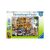 Ravensburger Tierische Schule Puzzle Box, 150 Teile, mit Hunden und Katzen in einem Schulbus
