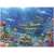 Ravensburger Sunken Ship XXL Jigsaw Puzzle 200 Pieces, close-up of the sunken ship, colorful fish, and coral reef