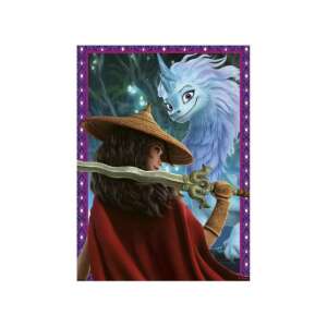 Raya and the Last Dragon 150 piece puzzle, showing Raya and Sisu - Puzzle