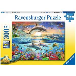 Puzzle 300 db - Delfin paradicsom 55072042 Puzzle - Delfin