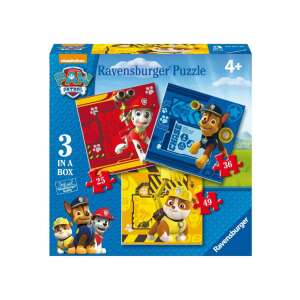 Paw Patrol 3-in-1-Puzzle von Ravensburger, mit 25, 36 und 49 Teilen - Ravensburger Puzzle