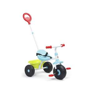 Molto Urban Trike blaues Dreirad mit Sicherheitsgurt und verstellbarem Schiebegriff - Dreiräder