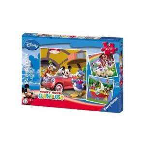 Ravensburger Micky Maus Klubhaus 3x49 Teile Puzzle Box - Ravensburger Puzzle