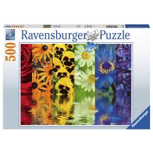 Ravensburger: Puzzle 500 kom - Cvjetni pojasevi 97597299 - Puzzle
