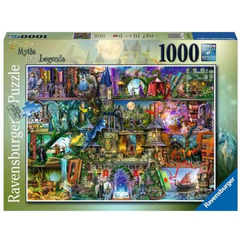 Ravensburger 1000 darabos Mítoszok és Legendák kirakós játék doboz - Ravensburger