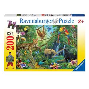 Dzsungel puzzle, 200 darabos - Ravensburger 85140290 Puzzle - Dzsungel