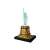Puzzle 3D Ravensburger Statuia Libertății, Ediție de noapte, asamblat