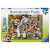 Ravensburger XXL 200 piece puzzle featuring a group of sleeping wild cats, including a lion, tiger, cheetah, and leopard