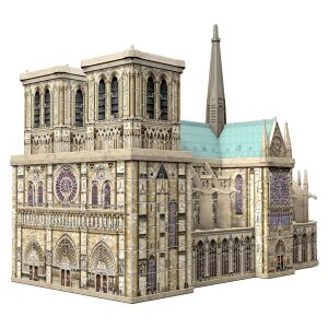Puzzle 3D Ravensburger Notre Dame, model asamblat - Puzzle 3D