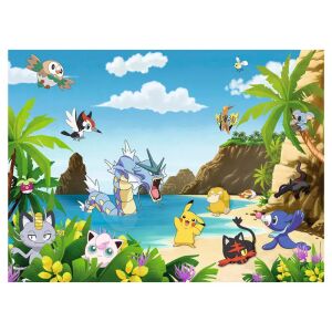 Ravensburger Pokémon Plážové puzzle, 200 dielikov, hotové puzzle - Puzzle