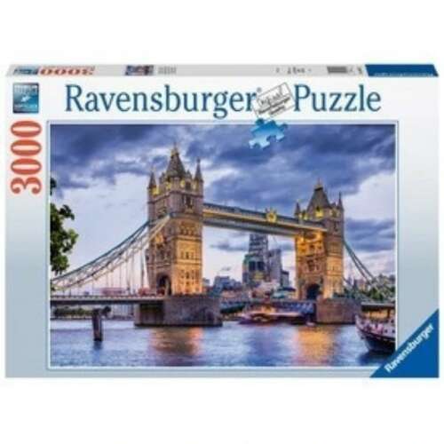 Puzzle Ravensburger 3000 elementów przedstawiające Tower Bridge w Londynie