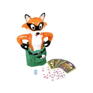 Róka Móka! Familienbrettspiel mit Fuchsfigur, Hühnern und Spielsteinen - Goliath