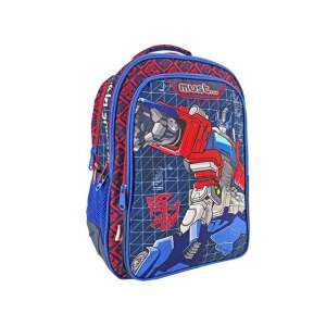 Must... Transformers Schulrucksack mit drei Fächern, blau mit Optimus Prime Design - Schreibwaren & Schreibmaterial