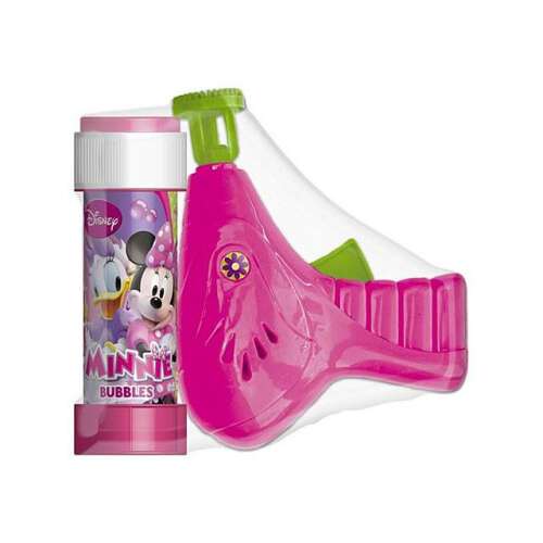 Minnie Maus Seifenblasenpistole, rosa, mit Daisy Duck, Disney