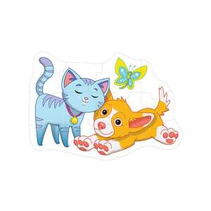 Kutya és cica óriás padló puzzle 12 darabos, Doh! Játékok - Puzzle