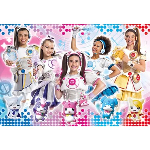 Clementoni Miracle Tunes Lányok Maxi Puzzle - 104 db 164450019 - Clementoni