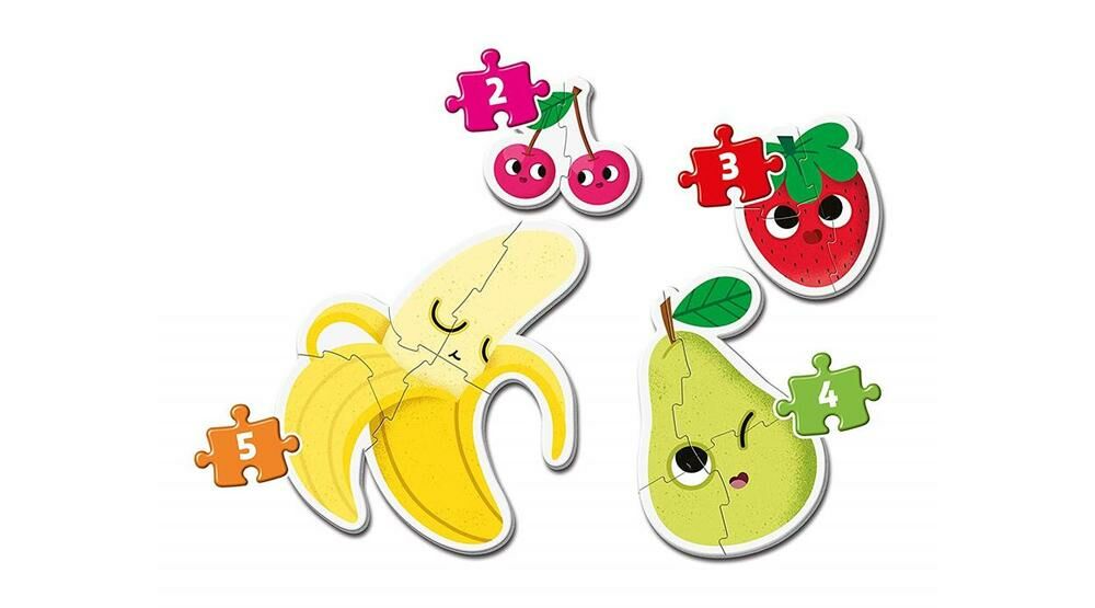 Fructul meu primul copil în formă de puzzle Clementoni