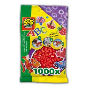SES Creative 1000 red iron-on beads in a package - SES Creative