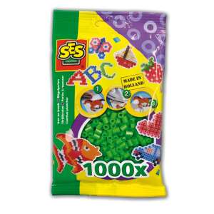 SES: Pegla za perle, 1000 komada - zelena 85612072 - SES Creative