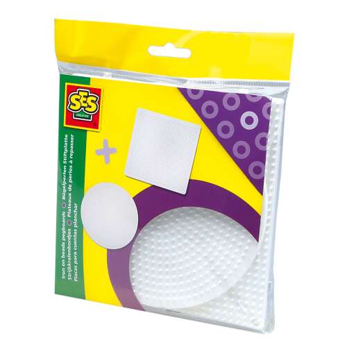 SES Creative Bügelperlen Stiftplatte, 2er Pack