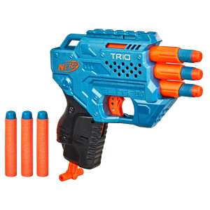 NERF Elite 2.0 Trio TD-3 Kilövő - 3 Cső, 27m Hatótávolság