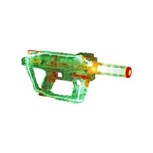 Nerf Modolus Evader játék fegyver, átlátszó zöld színben - Hasbro