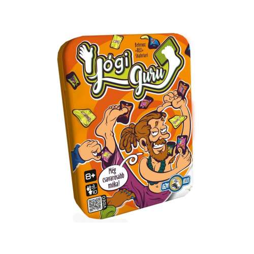 Jógi Guru társasjáték, szórakoztató és kihívást jelentő kártyajáték barátoknak és családnak