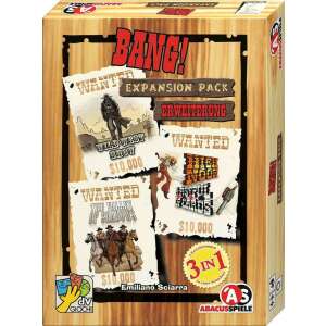 Bang! Erweiterungspack Brettspiel, enthält 3 Erweiterungen: Wild West Show, High Noon, The Valley of the Raiders - Asmodee Gesellschaftsspiele