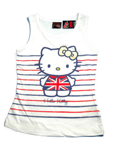 Csíkos lány Trikó - Hello Kitty #fehér 31353008