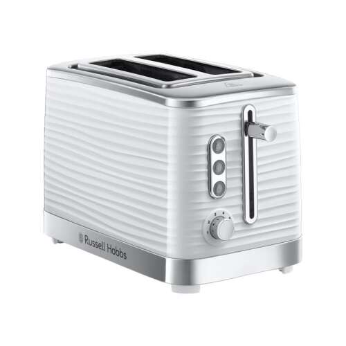 Russell Hobbs Inspire Prajitor de paine 24370-56, 1050W, 2 felii, 6 nivele, Suport mai cald, alb 55098408