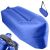 Saltea Lazy Bag blue inflatable lounger with carry bag
