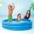 Intex inflatable pool, 147 cm x 33 cm, blue, kids playing in the pool