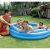Kristály inflatable pool with kids playing