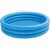 Kristály 147x33cm three-ring inflatable kiddie pool, blue