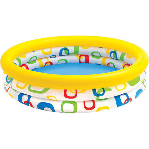 Wild Geometry 3 Ring Pool 147x35cm - Intex