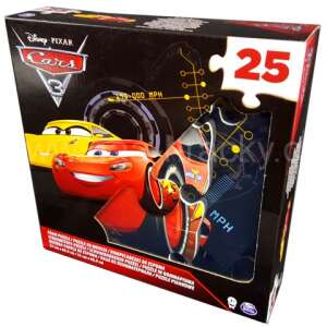 Puzzle din spumă Cars 3 cu 25 de piese cu Fulger McQueen și Mater - Puzzle 3D & Puzzle cu burete