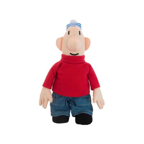 Piros szomszéd plüssfigura, 35 cm - Plüss